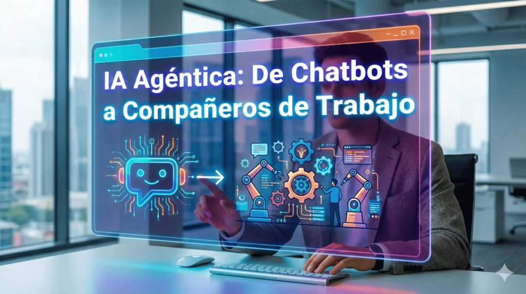 bots.blog De Chatbots a Compañeros de Trabajo Por qué 2026 es el año de la IA Agéntica