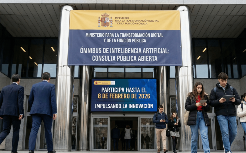 bots.blog El Gobierno lanza el Ómnibus de Inteligencia Artificial para impulsar la innovación y simplificar trámites