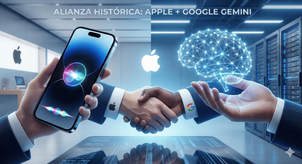 bots.blog El histórico acuerdo entre Apple y Google para impulsar la IA Una nueva era de colaboración