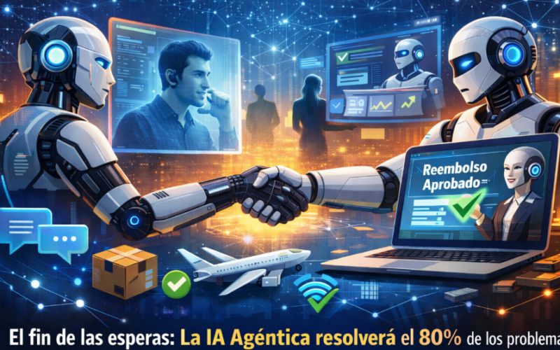 bots.blog Gartner La IA agéntica resolverá el 80% de las dudas de clientes para 2029