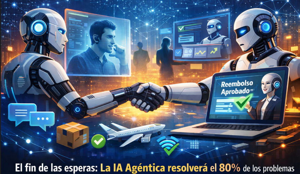 bots.blog Gartner La IA agéntica resolverá el 80% de las dudas de clientes para 2029