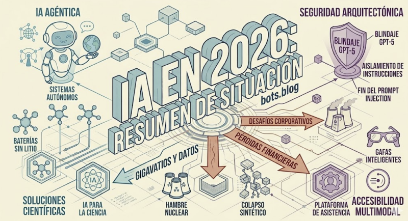 bots.blog Radiografía del caos El estado de la inteligencia artificial en 2026