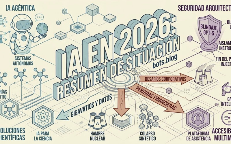 bots.blog Radiografía del caos El estado de la inteligencia artificial en 2026
