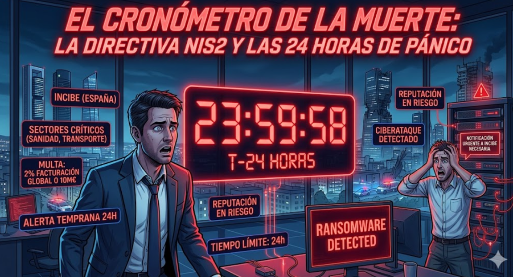 bots.blog El cronómetro de la muerte La Directiva NIS2 y las 24 horas de pánico