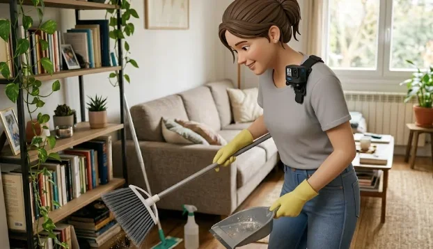 Servicio de limpieza gratis a cambio de datos para entrenar robots domésticos e inteligencia artificial